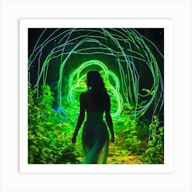 Beautiful woman 15 Art Print