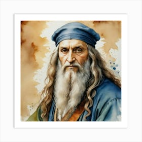 Leonardo Da Vinci Art Print