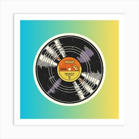 Vinyl Record 3 Art Print