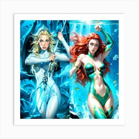 Little Mermaid 1 Art Print