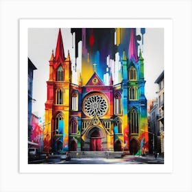 St John'S Cathedral 3 Art Print