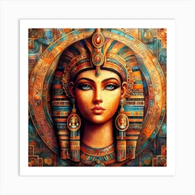 Cleopatra Portrait Artwork 61 Art Print