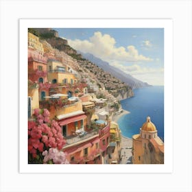 Positano 3 Art Print