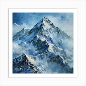 Mountain Peaks Art Print