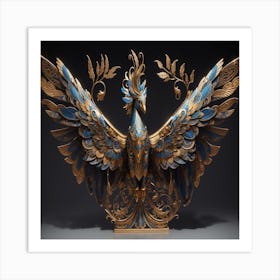 mythology of a phoenix 1 Art Print