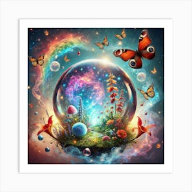 Fairy Garden 2 Art Print