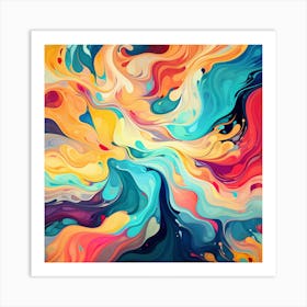 Abstract Painting 224 Art Print