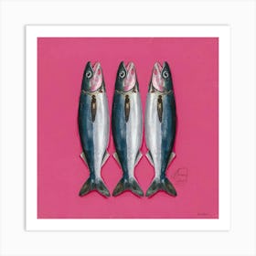 Sardines On Pink Art Illustration Painting Fashion Rljqgld2t4 Cjzy5uauudg Alufe4rlsey427tp1sn6gg Art Print