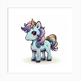 Unicorn 12 Art Print