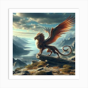 Griffin Art Print