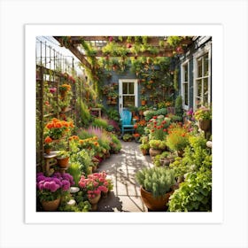 Garden Art Print