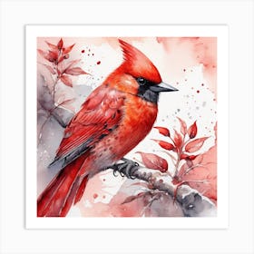 Cardinal Art Print