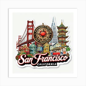 San Francisco Art Print