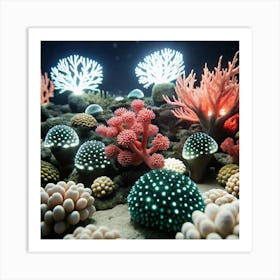 Coral Reef Art Print