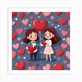 Valentine'S Day 1 Art Print