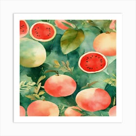 Watermelon Art Print