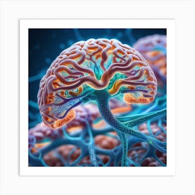 Brain And Nervous System 36 Art Print