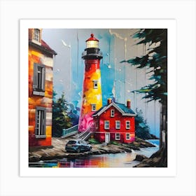 Lighthouse 20 Art Print