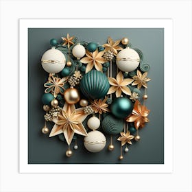 Christmas Decoration 1 Art Print