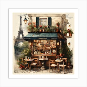 Old Paris By Csaba Fikker 15 Art Print