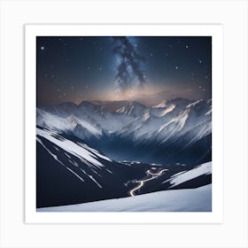 Night Sky 1 Art Print