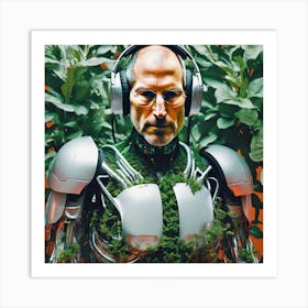 Steve Jobs 100 Art Print