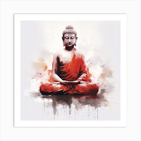 Buddha Canvas Art 2 Art Print