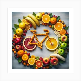 Fruit And Vegetables Art Print