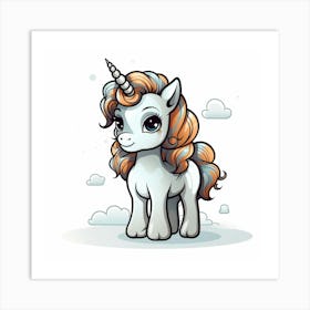 Unicorn 14 Art Print