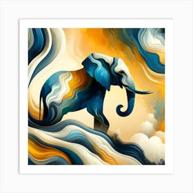 Elephant 03 Art Print