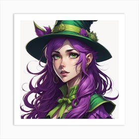 Nice Witch Art Print