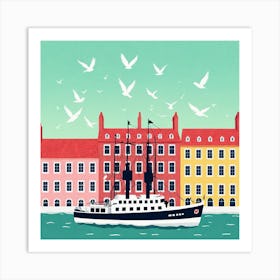 Sweden 5 Art Print