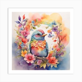 Cute Bird Art Print