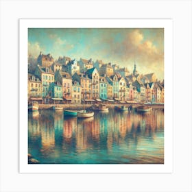 City By The Water Art Prints Art Print