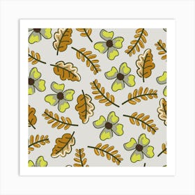 Autumn Leaves Art Print