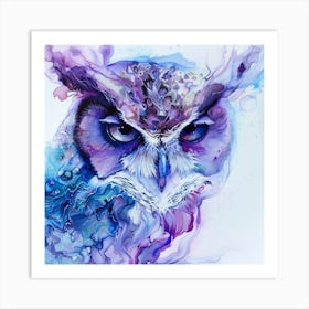 Csgboss Envision A Mesmerizing Alcohol Inked Poster Fused With 3 Art Print