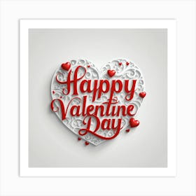 Happy Valentine Day 2 Art Print