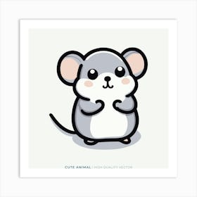 Cute Mouse 13 Art Print