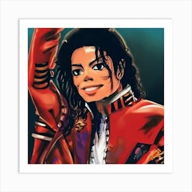 Craiyon 150648 Michael Jackson Art Print