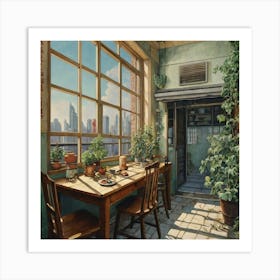 City View Art Print