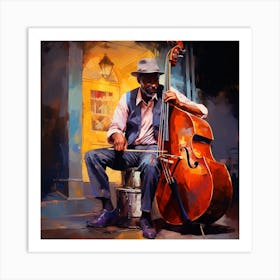 Jazz Musician 9 Art Print