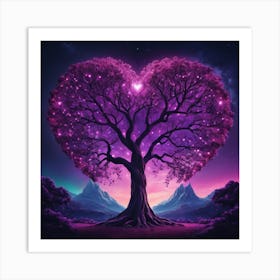 Heart Tree 3 Art Print