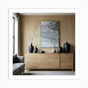 Modern Living Room 80 Art Print