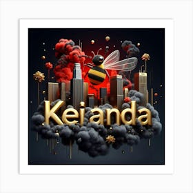 My Name is Keianda Art Print