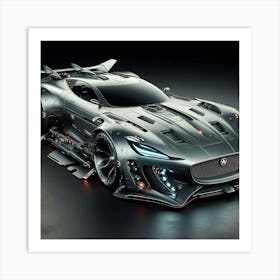 Futuristic Car 7 Art Print