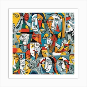 picasso art 2 Art Print