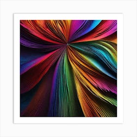 Colorful Flower 5 Art Print