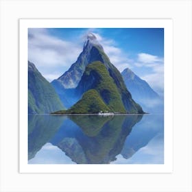 Milford Sound Art Print