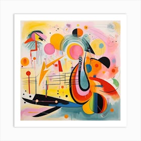 Abstract Painting 23 Art Print