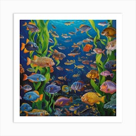 Tropical Fish (5) Art Print